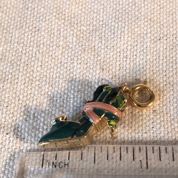 Kenneth J Lane Miniature “Step Out to Fight Breast Cancer” 2004 Shoe Charm - Picture 9 of 9